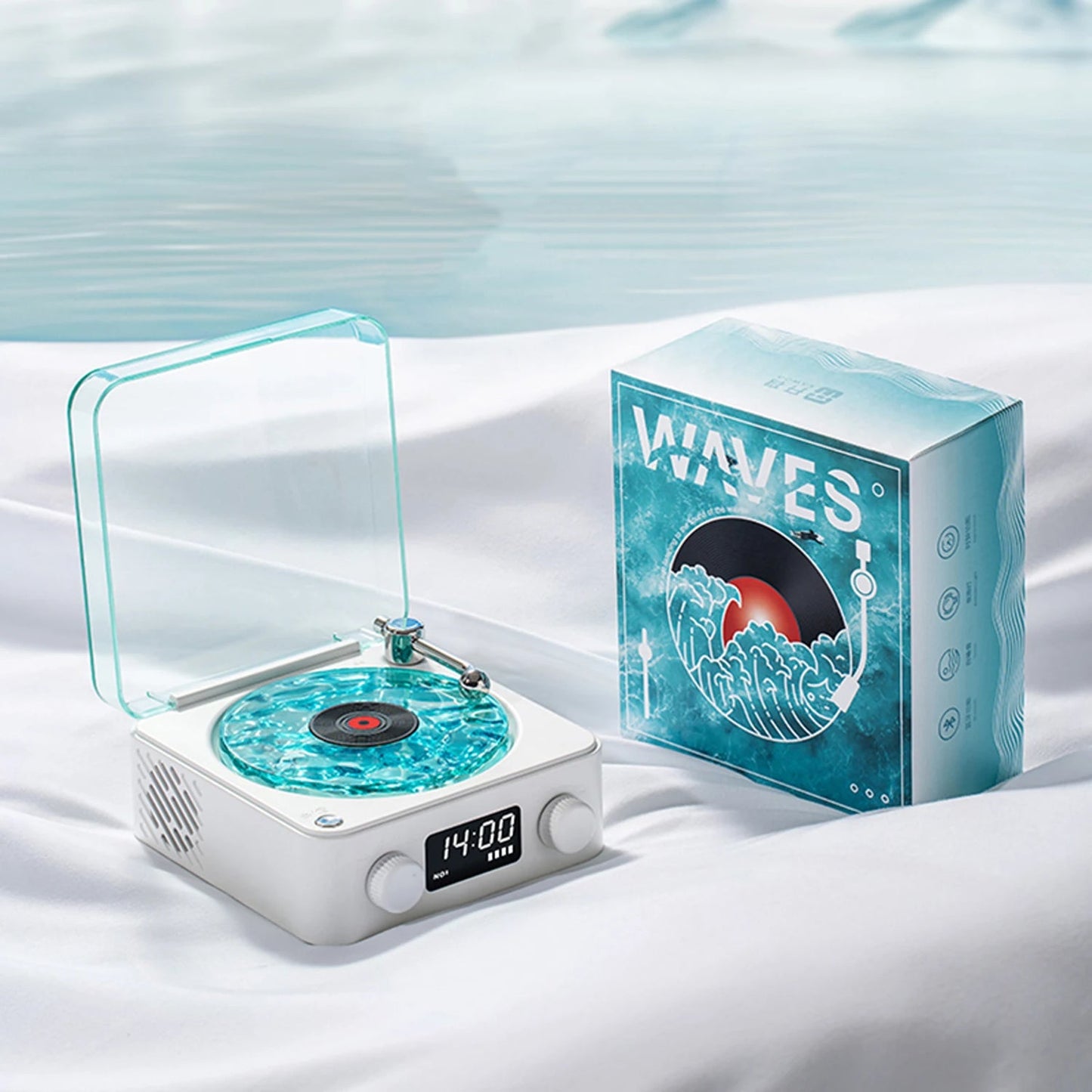 DreamWave: Vintage Vinyl Speaker