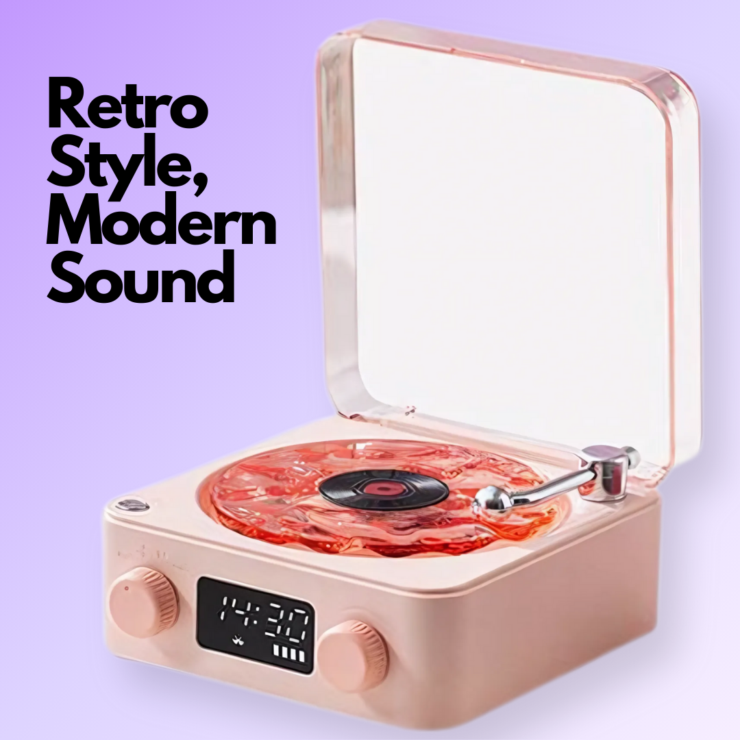 DreamWave: Vintage Vinyl Speaker