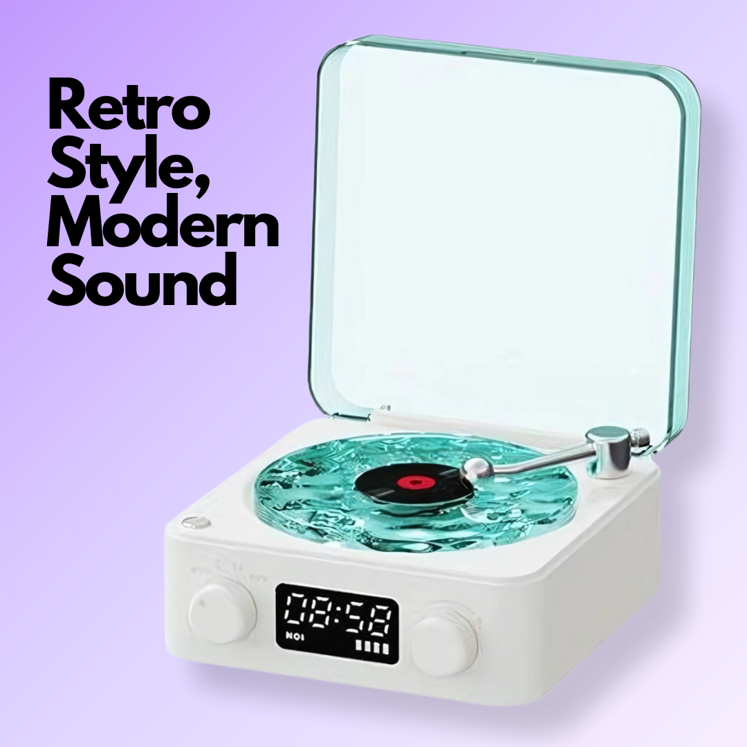 DreamWave: Vintage Vinyl Speaker